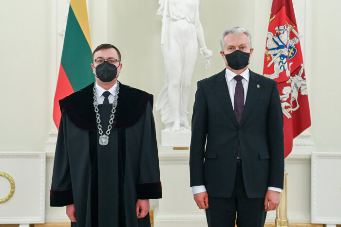 Darbą Utenos apylinkės teisme pradėjo teisėjas Alvydas Žala