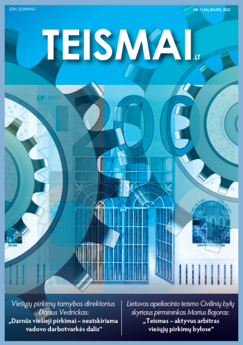Kviečiame skaityti naująjį TEISMAI.LT numerį!