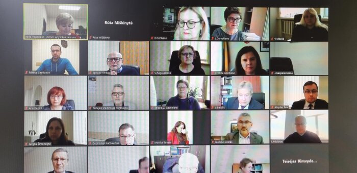 Įvyko Utenos apylinkės teismo teisėjų visuotinis susirinkimas
