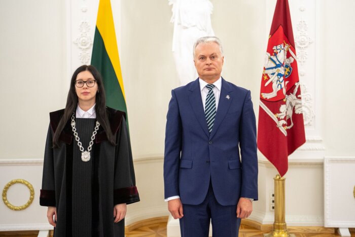 Darbą Utenos apylinkės teisme pradėjo teisėja Rūta Miškinytė