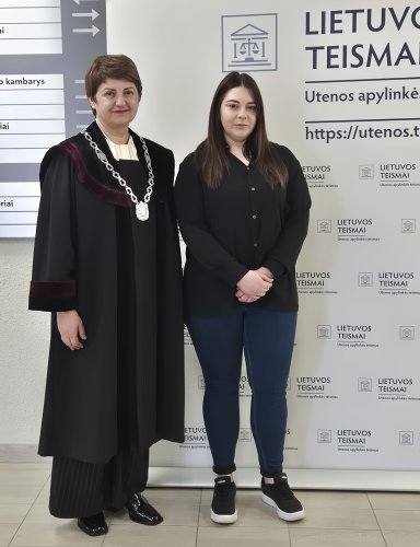 „Diena su teisėju“ Utenos apylinkės teisme