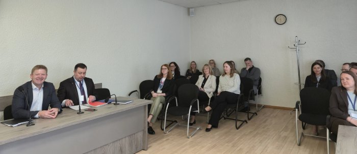Utenos apylinkės teismo vadovybės darbo vizitai teismo rūmuose 