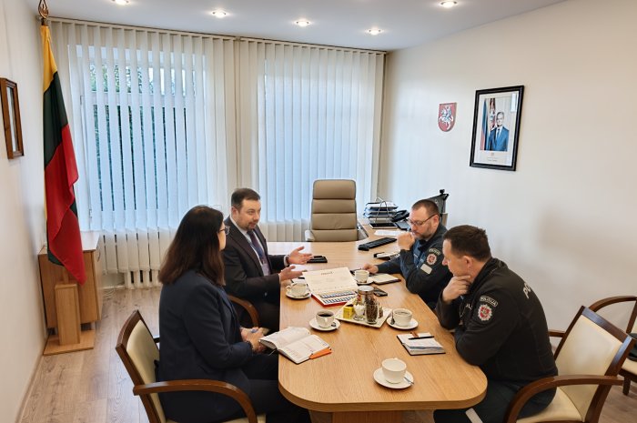 Teismo ir policijos vadovų susitikime – veiklos gerinimo klausimai